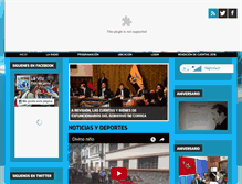 Tablet Screenshot of lavozdelriotarqui.com